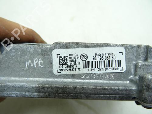 Used Control unit Control unit PEUGEOT 208 II (UB_, UP_, UW_, UJ_) e-208 (136 hp) 26395343 26395343