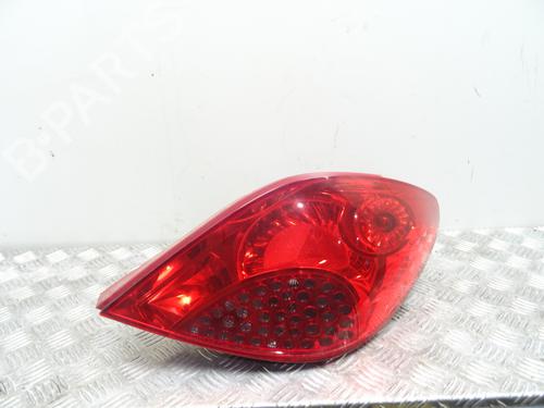 Used Right taillight PEUGEOT 207 (WA_, WC_) 1.6 HDi (90 hp) 30106693