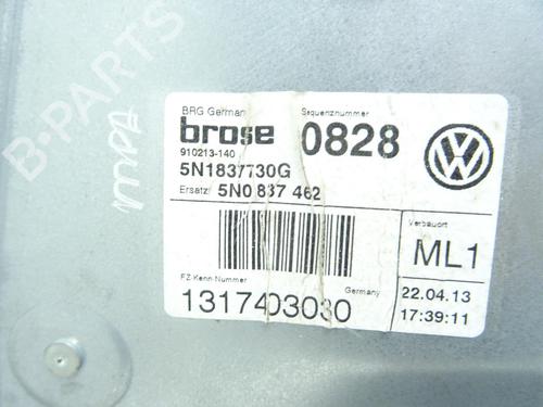 Used Front right window mechanism Front right window mechanism VW TIGUAN (5N_) 2.0 TDI (140 hp) 32783107 32783107