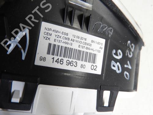 Instrument cluster PEUGEOT 208 I (CA_, CC_) 1.2 VTI 82 | BP21969600C47 