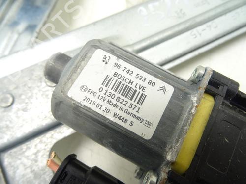 Front right window mechanism PEUGEOT 208 I (CA_, CC_) 1.6 GTi | BP28193948C23 