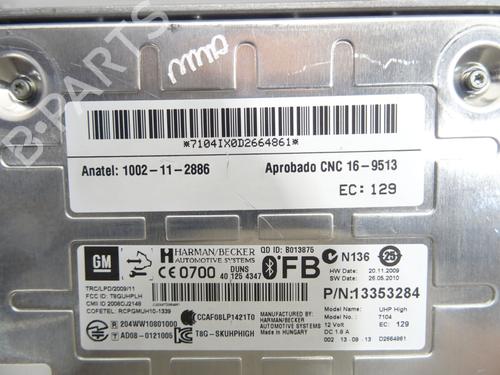 Electronic module OPEL ZAFIRA TOURER C (P12) 1.6 CDTI (75) | BP37589384M83 - Image 3