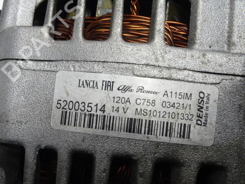 Alternator ABARTH 500 / 595 / 695 1.4 (312.AXF11, 312.AXF1A) | BP29972400M7