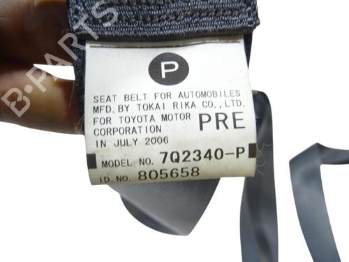 Used Front left seatbelt Front left seatbelt TOYOTA RAV 4 III (_A3_) 2.2 D 4WD (ALA30_, ALA30R) (177 hp) 39761687 39761687