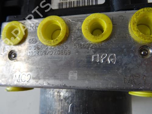 Used ABS pump ABS pump FIAT PUNTO EVO (199_) 1.3 D Multijet (199AXC1A, 199BXC1A, 199AXT1A, 199BXT1A) (75 hp) 20051861 20051861