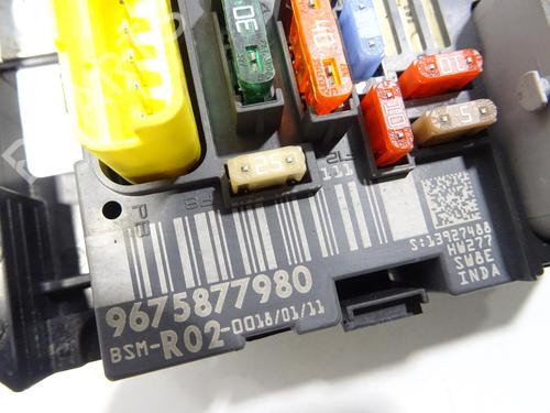 Fuse box CITROËN C4 Picasso I MPV (UD_) 1.6 HDi 110 | BP28218307E1 