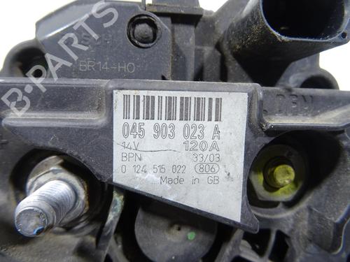 Alternator VW POLO (9N_, 9A_) 1.4 TDI | BP25892184M7 