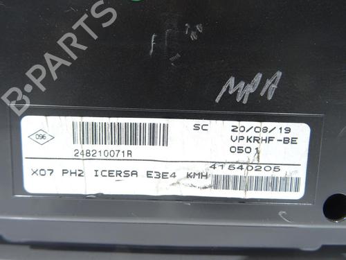 Instrument cluster RENAULT TWINGO III (BCM_, BCA_) 0.9 TCe 95 | BP29838638C47 