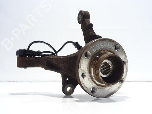 Used Left front steering knuckle RENAULT CLIO III (BR0/1, CR0/1) 1.2 16V Hi-Flex (BR1U, CR1U) (75 hp) 29146071