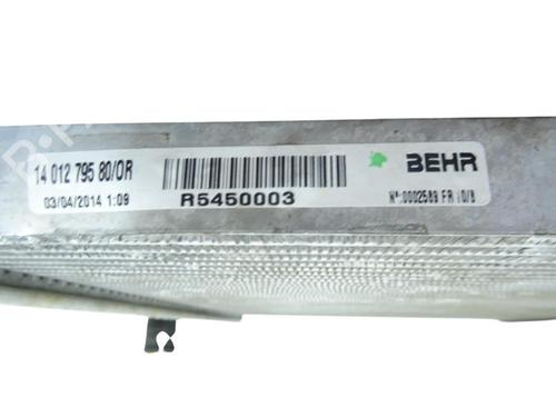 Used Water radiator Water radiator PEUGEOT EXPERT Van (VF3A_, VF3U_, VF3X_) 2.0 HDi 130 (128 hp) 35995218 35995218