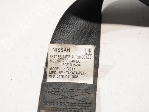 Rear left seatbelt NISSAN NAVARA NP300 (D40) 2.5 dCi 4WD | BP31669764I29 