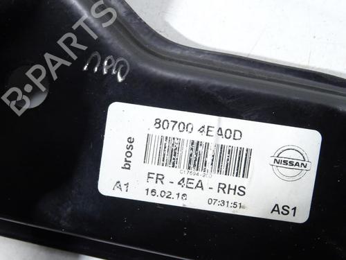 Front right window mechanism NISSAN QASHQAI II (J11, J11_) 1.5 dCi | BP30171311C23
