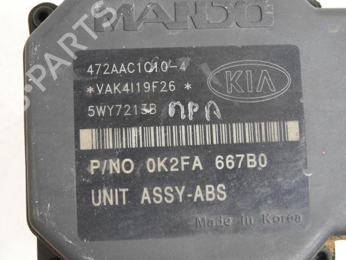 Used ABS pump ABS pump KIA CARNIVAL II (GQ) 2.9 CRDi (144 hp) 20041129 20041129