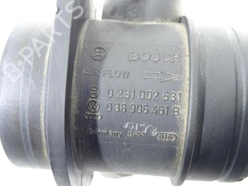 Mass air flow sensor SEAT CORDOBA (6L2) 1.9 TDI | BP23786970M95 