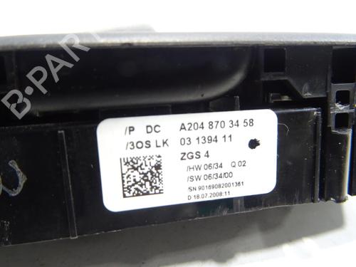 Left front window switch MERCEDES-BENZ C-CLASS (W204) C 220 CDI (204.008) | BP28216527I27 