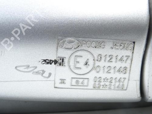 Right mirror HYUNDAI SANTA FÉ I (SM) 2.0 CRDi 4x4 | BP23786014C27 