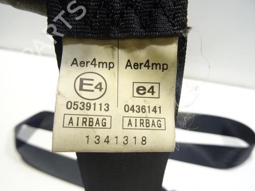 Used Front right seatbelt Front right seatbelt MAZDA 2 (DE_, DH_) 1.6 MZ-CD (95 hp) 28003371 28003371