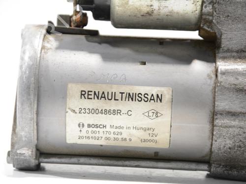 Used Starter Starter RENAULT MEGANE IV Hatchback (B9A/M/N_) 1.5 dCi 110 (B9A3) (110 hp) 32783161 32783161