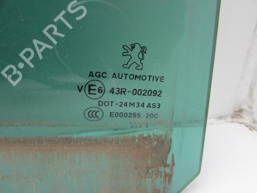 Rear right door window PEUGEOT 5008 (0U_, 0E_) 1.6 HDi | BP21557416C21 