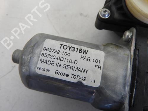 Used Front left window mechanism TOYOTA YARIS (_P9_) 1.4 D-4D (NLP90_, NLP90R) (90 hp) 20046105