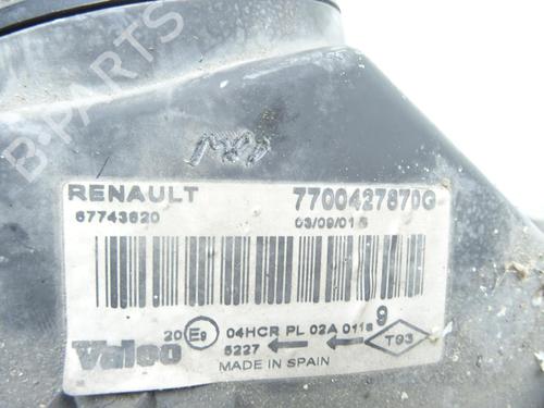 Used Right headlight Right headlight RENAULT MEGANE I Coach (DA0/1_) 1.9 dCi (DA05, DA1F) (102 hp) 29501149 29501149