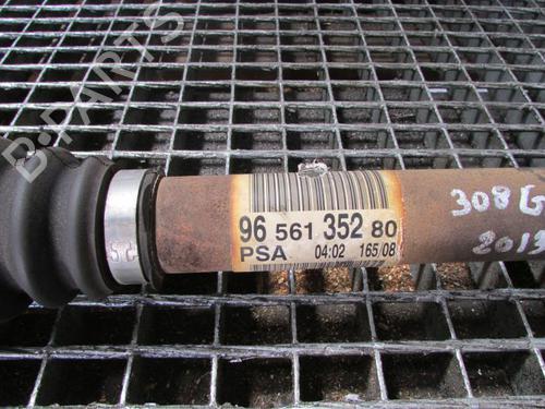 Used Left front driveshaft Left front driveshaft PEUGEOT 308 I (4A_, 4C_) 1.6 HDi (90 hp) 20175452 20175452