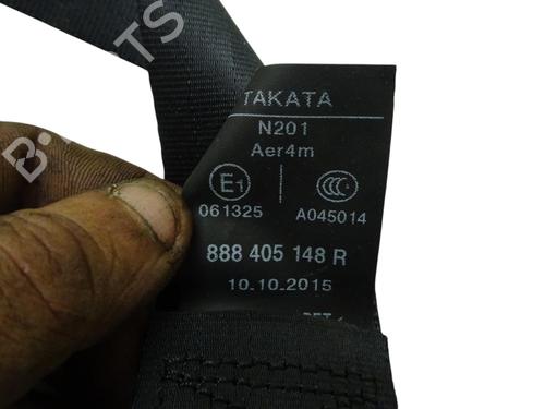 Rear right seatbelt RENAULT CAPTUR I (J5_, H5_) 1.5 dCi 110 | BP37998055I28 - Image 3