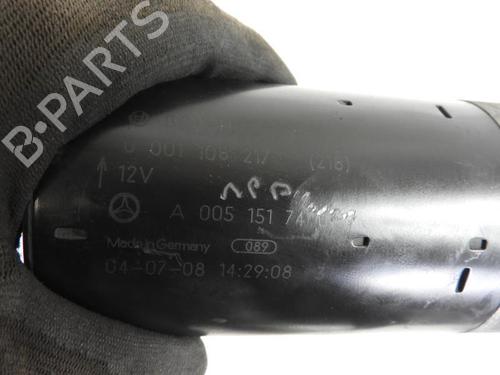 Used Starter MERCEDES-BENZ A-CLASS (W169) A 200 CDI (169.008, 169.308) (140 hp) 20067337