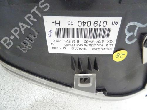 Used Instrument cluster Instrument cluster PEUGEOT 208 I (CA_, CC_) 1.6 HDi (92 hp) 20176814 20176814