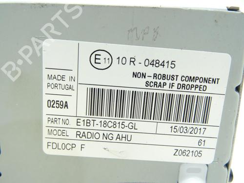 Radio FORD FIESTA VI (CB1, CCN) 1.0 EcoBoost | BP27367766E6 