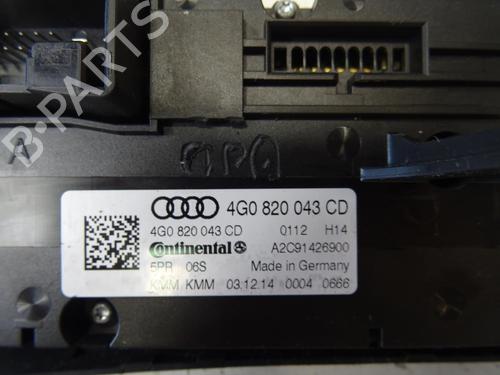 Used Climate control Climate control AUDI A6 C7 Avant (4G5, 4GD) 3.0 TDI quattro (320 hp) 20038566 20038566
