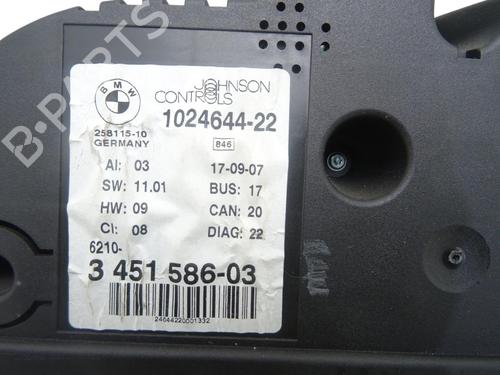 Instrument cluster BMW X3 (E83) | BP35969260C47 - Image 4