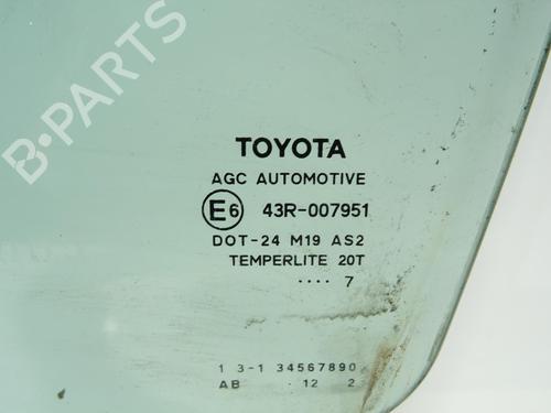 Front left door window TOYOTA AURIS (_E15_) 1.4 D-4D (NDE150_, NDE150R) | BP28325555C18 