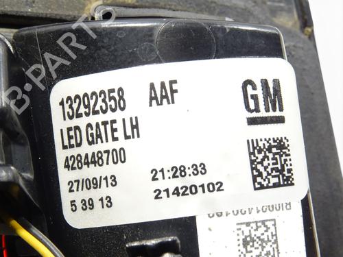 Left tailgate light OPEL ZAFIRA TOURER C (P12) 1.6 CDTI (75) | BP37589305C79 - Image 5