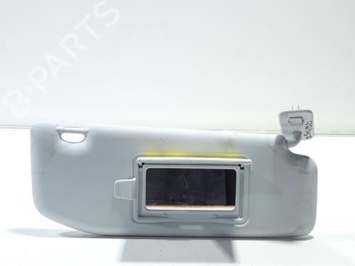 Used Right sun visor PEUGEOT 208 II (UB_, UP_, UW_, UJ_) 1.2 PureTech 75 (75 hp) 28052439