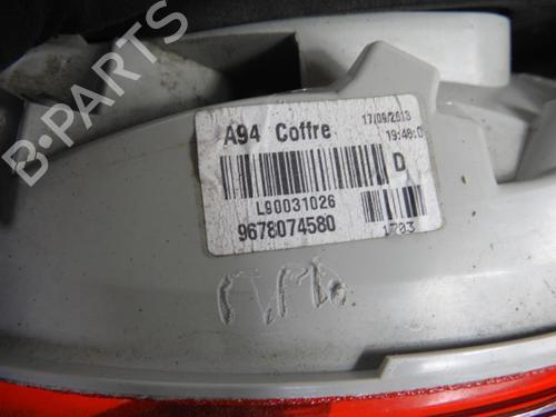 Used Right tailgate light Right tailgate light PEUGEOT 2008 I (CU_) 1.6 HDi (92 hp) 20068381 20068381