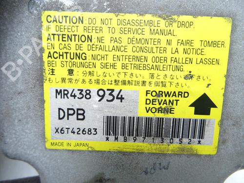ECU airbags MITSUBISHI PAJERO PININ I (H6_W, H7_W)  | BP26462204M53 