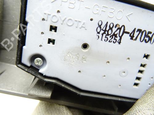 Left front window switch TOYOTA PRIUS Liftback (_W2_) 1.5 Hybrid (NHW20_, NHW20R) | BP26217986I27 