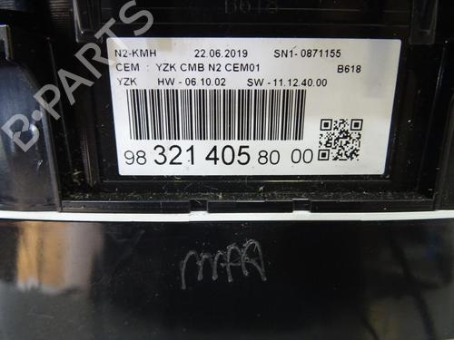 Used Instrument cluster Instrument cluster CITROËN C3 III (SX) 1.2 PureTech 82 (83 hp) 20054289 20054289