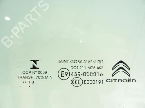 Front left door window CITROËN C4 Grand Picasso II (DA_, DE_) 1.6 HDi / BlueHDi 115 | BP30171241C18 
