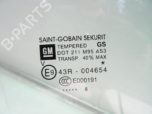 Rear right door window OPEL CORSA E (X15) 1.4 LPG (08, 68) | BP20050381C21 