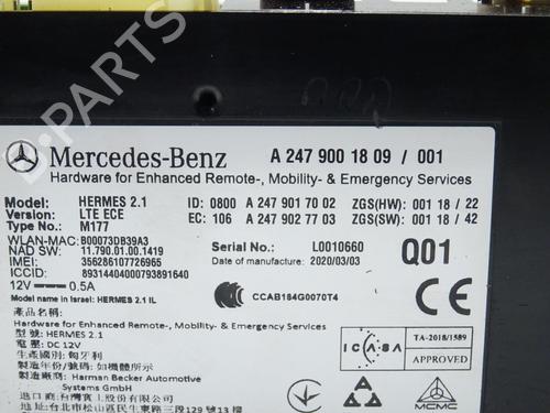 Used Control unit Control unit MERCEDES-BENZ CLA (C118) CLA 220 d (118.314) (190 hp) 31313503 31313503