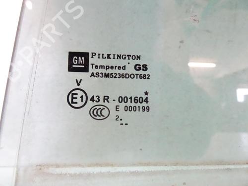 Used Rear left door window OPEL ZAFIRA / ZAFIRA FAMILY B (A05) 1.7 CDTI (M75) (125 hp) 20064353