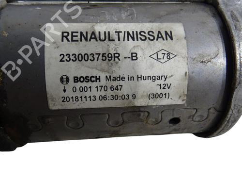 Used Starter Starter DACIA DUSTER (HM_) 1.5 dCi 115 (HMAD) (116 hp) 40158907 40158907