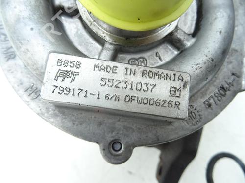 Turbocharger/Supercharger PEUGEOT BIPPER Tepee 1.3 HDi 75 | BP32413550M71