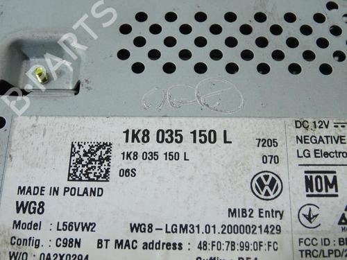 Radio VW CADDY IV Box Body/MPV (SAA, SAH) 2.0 TDI | BP26529587E6 