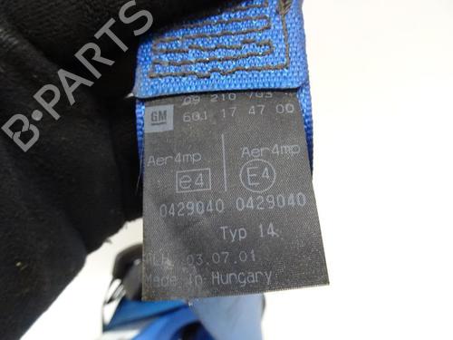 Used Front left seatbelt Front left seatbelt OPEL AGILA A (H00) 1.2 16V (F68) (75 hp) 20044464 20044464