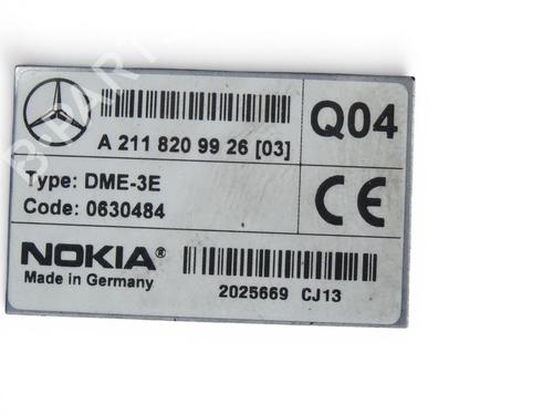 Control unit MERCEDES-BENZ E-CLASS (W211) E 270 CDI (211.016) | BP36032870M11 - Image 2