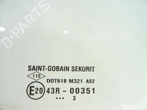 Front right door window DACIA DUSTER (HS_) 1.5 dCi 4x4 (HSMC, HSMD) | BP29277688C19 