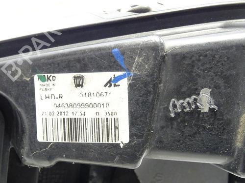 Right headlight FIAT DOBLO Cargo (263_) 1.3 D Multijet | BP36012629C29 - Image 2
